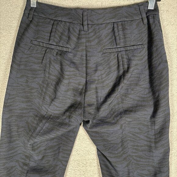 Zadig & Voltaire Pants Women’s Size EU 42 Fits 32x27 Polis Jac Tigre Wide Leg - Picture 9 of 13